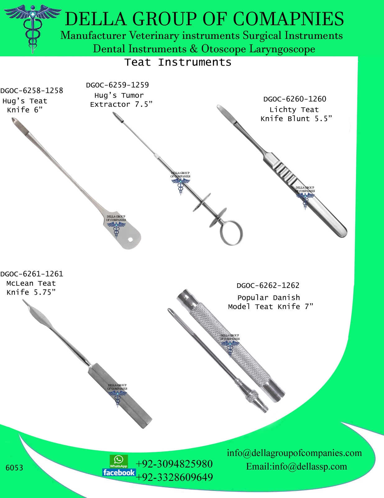 Teat Instruments